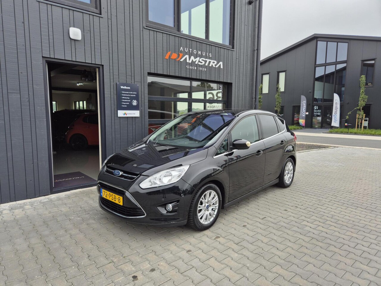 Ford C-Max - 1.6 SCTi 183 PK Titanium|Trekhaak|Airco|Cruise|Navi|PDC| - AutoWereld.nl