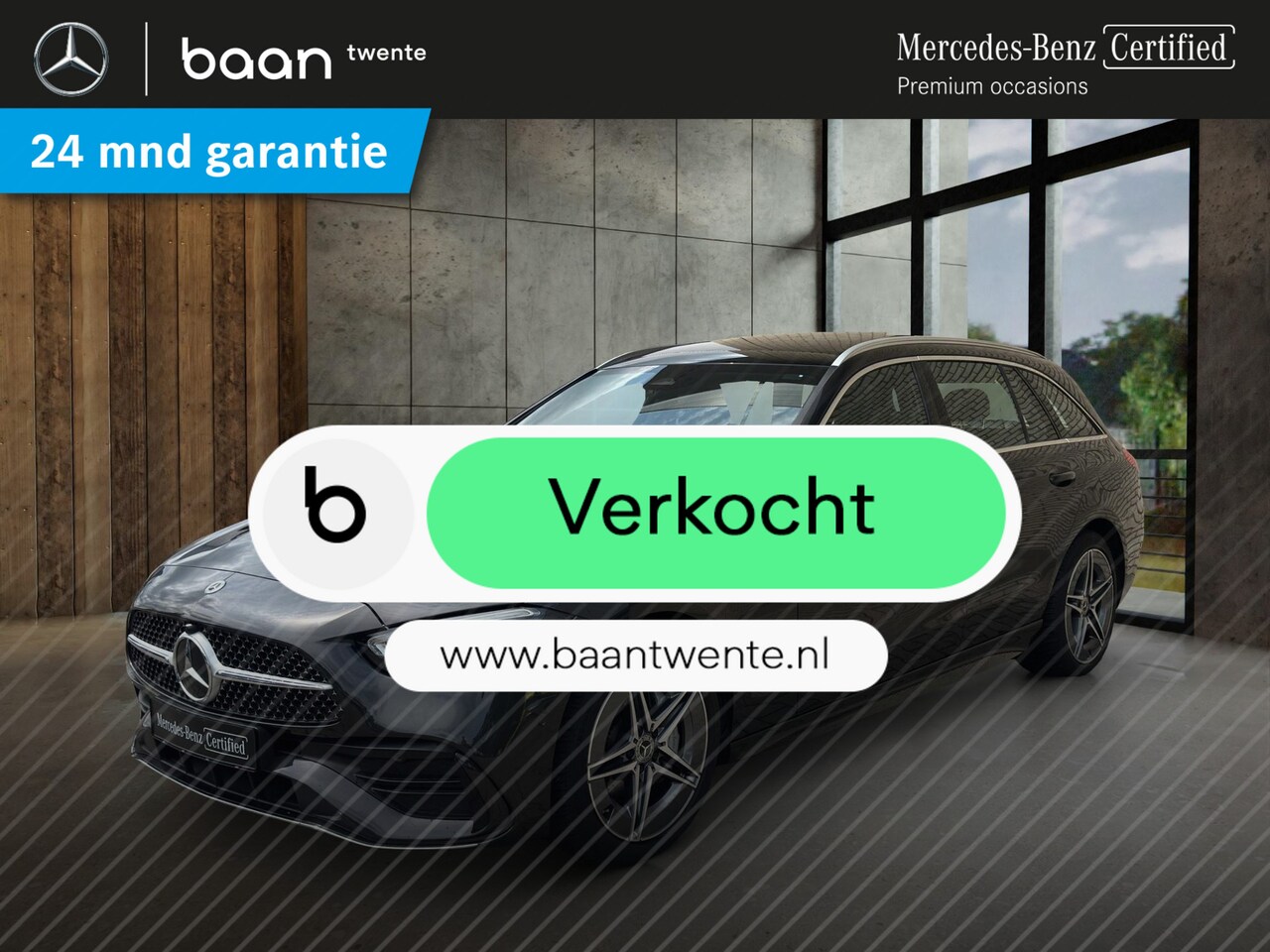 Mercedes-Benz C-klasse Estate - C 300 e AMG Line | Panoramadak | Achteruitrijcamera | Spoorassistent | Stoelverwarming voo - AutoWereld.nl