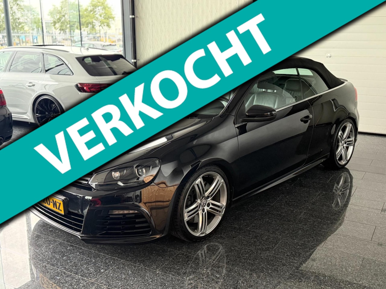Volkswagen Golf Cabriolet - 2.0 TSI R Exclusive DSG 2013 Top onderhouden! - AutoWereld.nl
