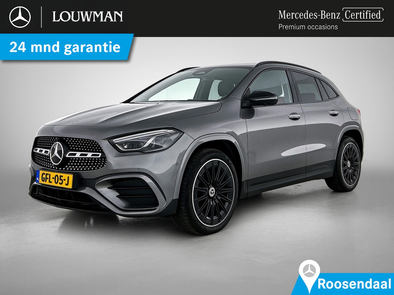 Mercedes-Benz GLA-Klasse - 250 e AMG Nightpakket | Pepper Red Leder | Panoramadak | Trekhaak | Distronic | Burmester® - AutoWereld.nl