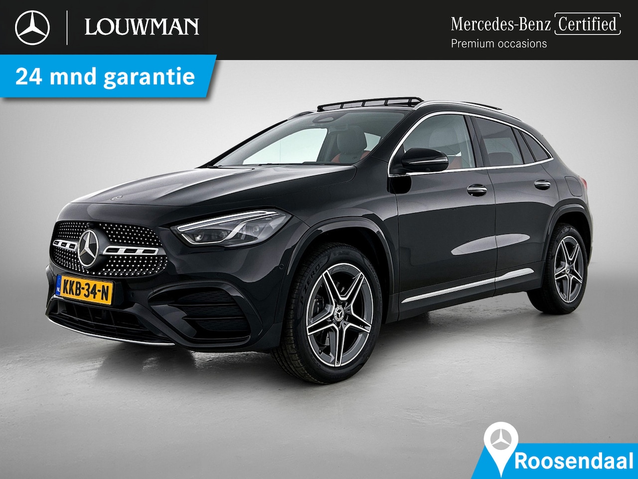 Mercedes-Benz GLA-Klasse - 250 e AMG Plug-In Hybride | Pepper Red Leder | Distronic |Memory | 360 gr Camera | Head u - AutoWereld.nl