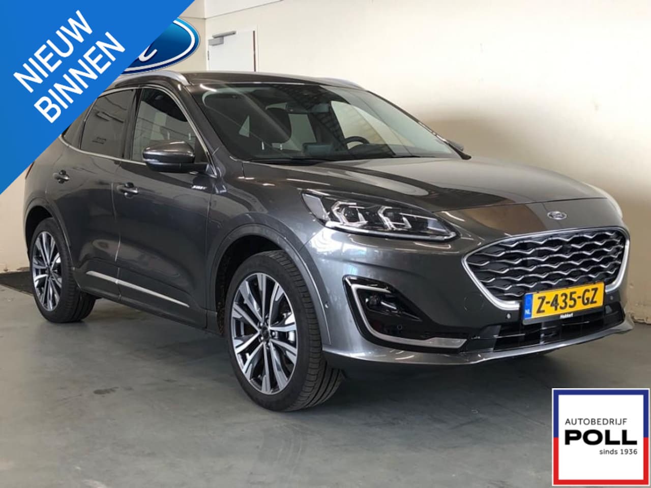 Ford Kuga - 2.5 PHEV Vignale Full-Options HUD Adapt. Cruise 20" LM Elek. Klep Dodehoek 15.000km Fabrie - AutoWereld.nl