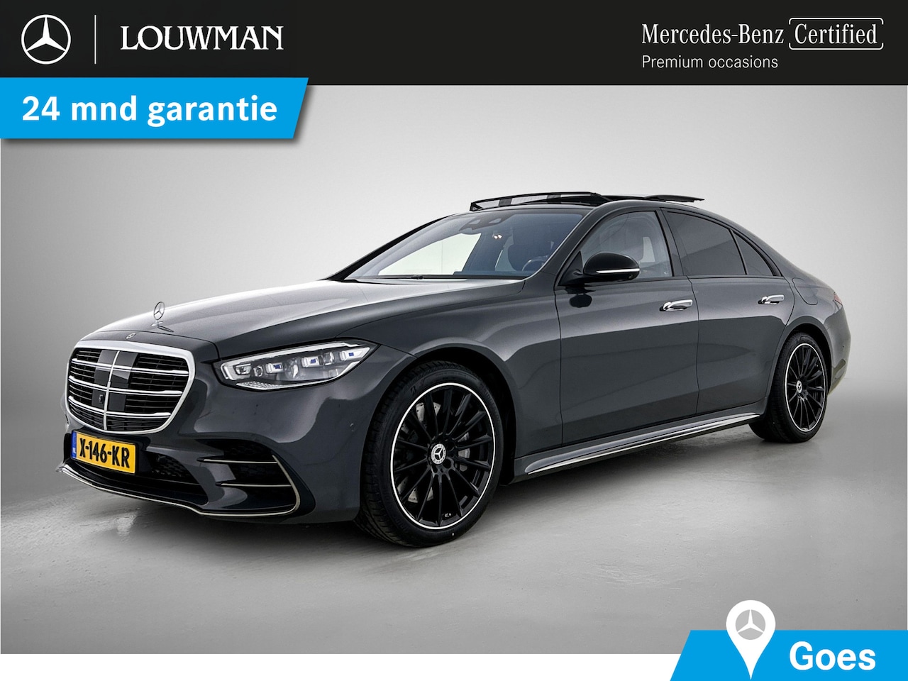 Mercedes-Benz S-klasse - 580 e 4MATIC AMG Plug In Hybride | Nightpakket | Premium Plus Pack | Burmester 3D Sound sy - AutoWereld.nl