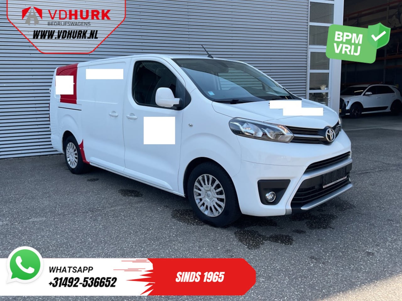 Toyota ProAce Worker - 2.0 125 pk L3 2x Schuifdeur/ Inrichting/ Airco/ Cruise/ PDC - AutoWereld.nl