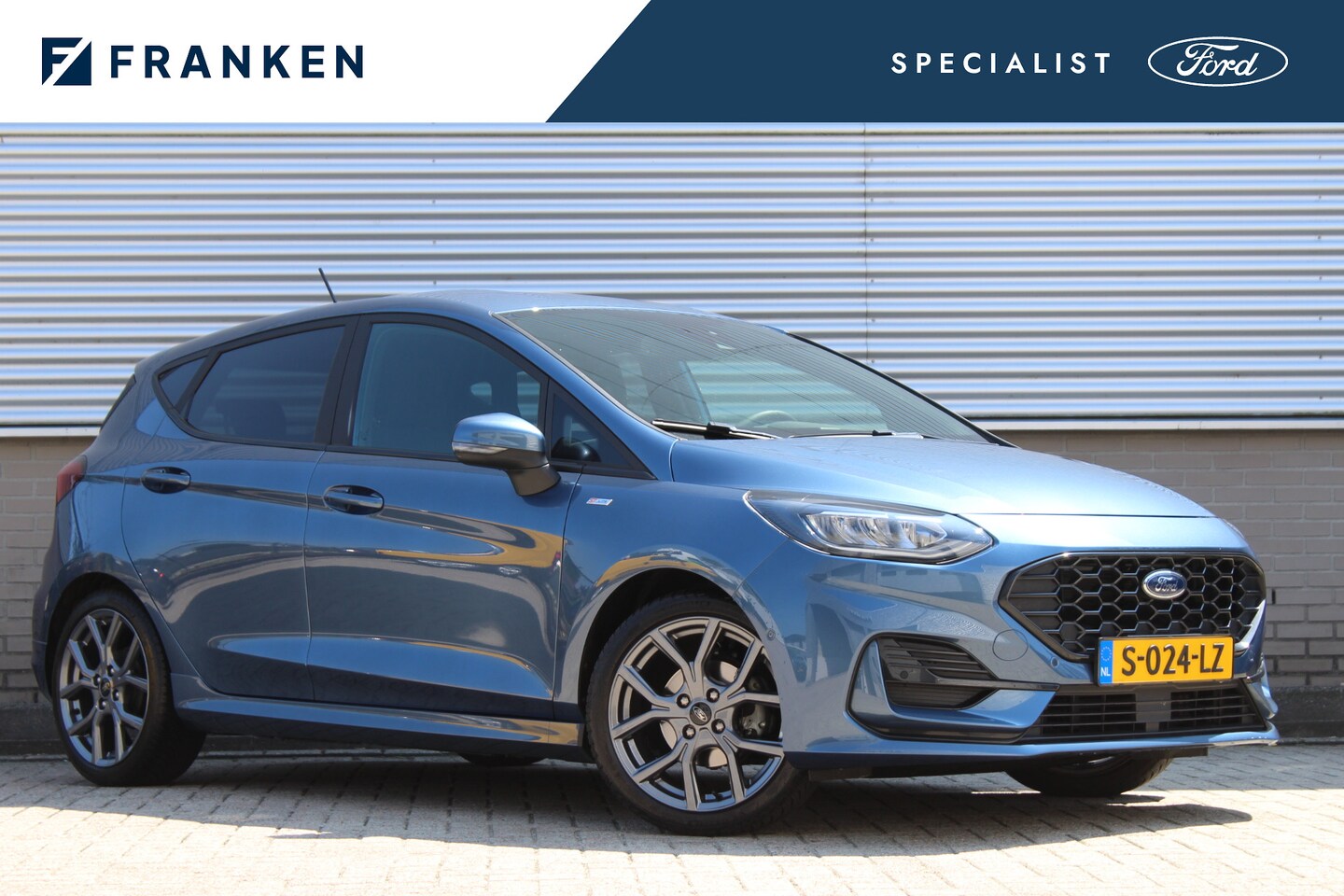 Ford Fiesta - 1.0 EcoBoost Hybrid 125PK ST-Line X | Trekhaak | B&O | Winterpack | Navigatie | Cruise con - AutoWereld.nl