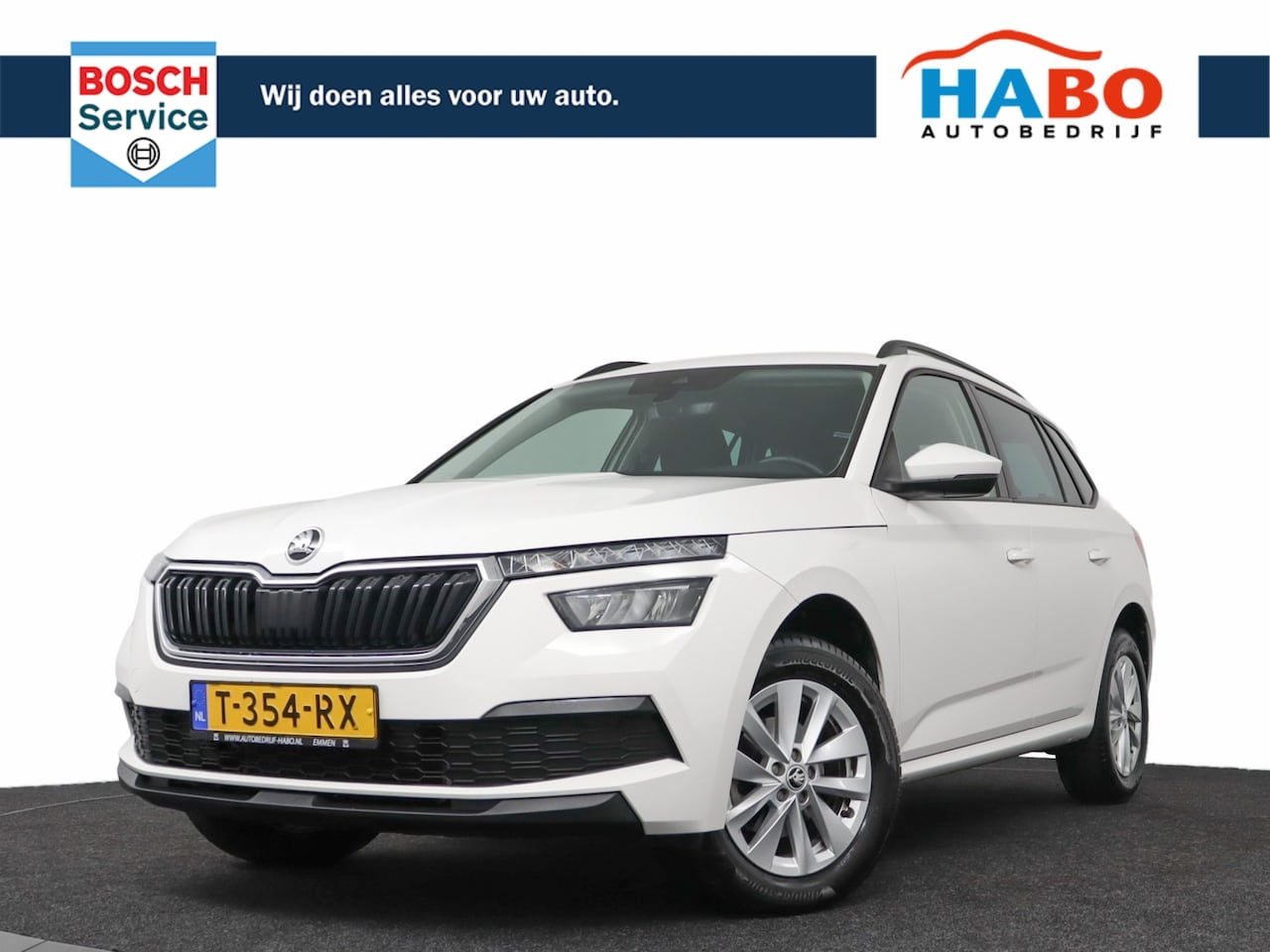 Skoda Kamiq - 1.0 TSI AMBITION DSG-7 AUTOMAAT AC/CRUISE/APPLE.CARPLAY/RIJSTROOK.SENS/LMV - AutoWereld.nl