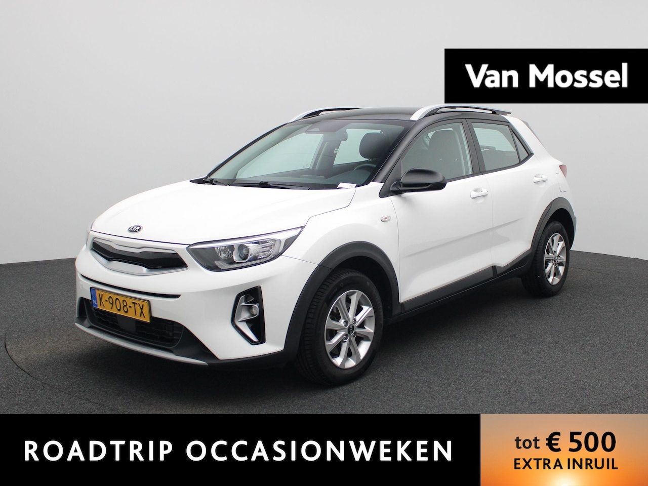 Kia Stonic - 1.0 T-GDi MHEV DynamicLine | Apple Carplay / Android Auto | Parkeer sensoren | Navigatie | - AutoWereld.nl
