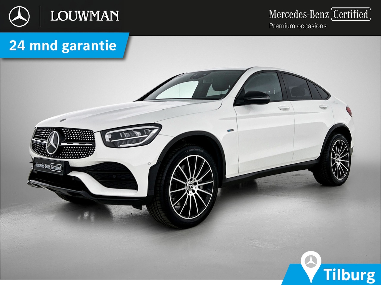 Mercedes-Benz GLC-klasse Coupé - 300 e 4MATIC Premium Plus | AMG-LIne Interieur | AMG-Line Exterieur | Achteruitrijcamera | - AutoWereld.nl