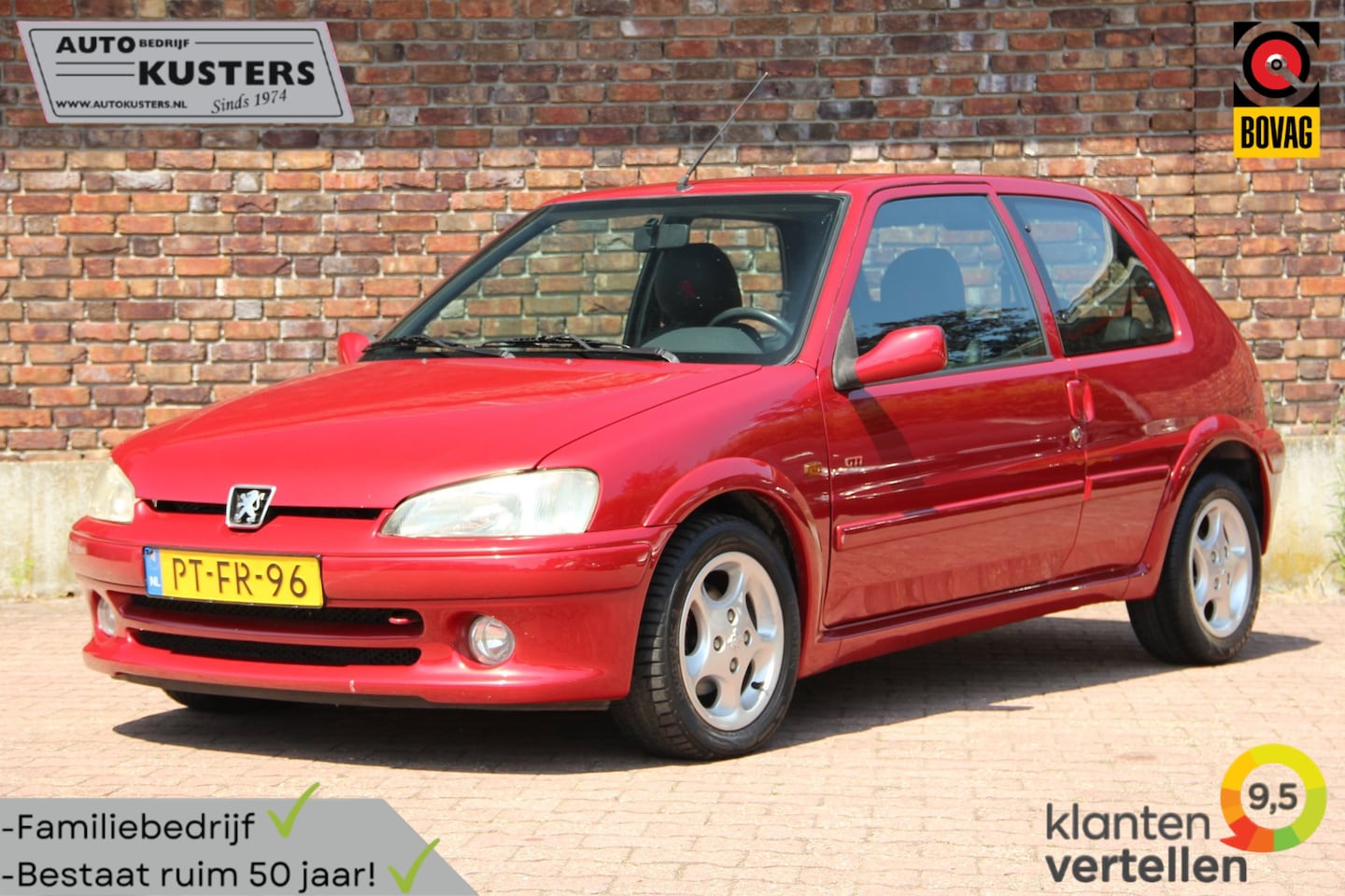 Peugeot 106 - 1.6-16V Gti Airco| Custom interieur| Origineel Nederlands - AutoWereld.nl