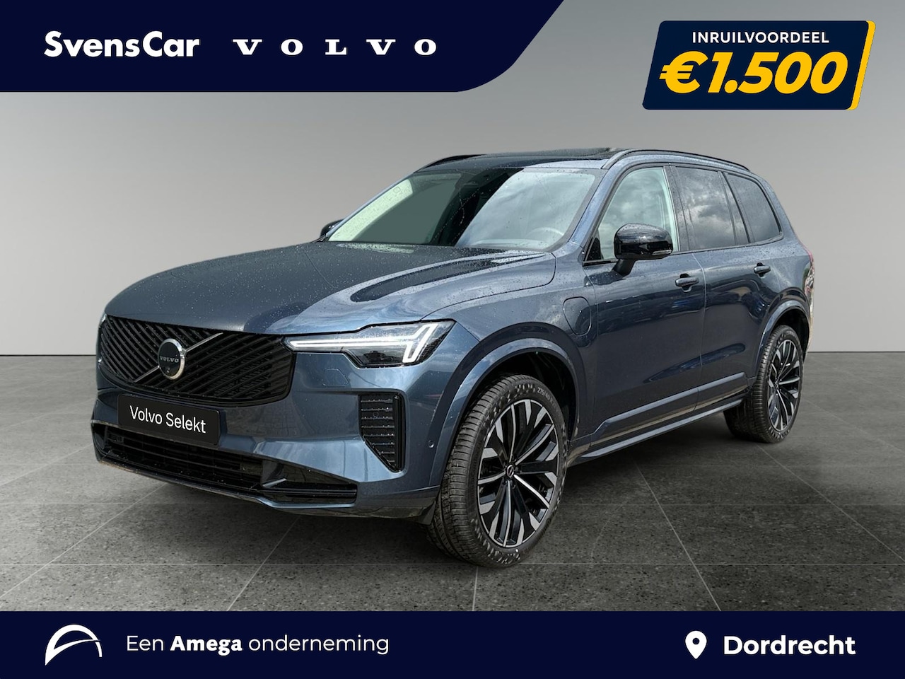 Volvo XC90 - 2.0 T8 Plug-in hybrid AWD Plus Dark | Headup display | Panoramadak | 360 camera | Harman/K - AutoWereld.nl