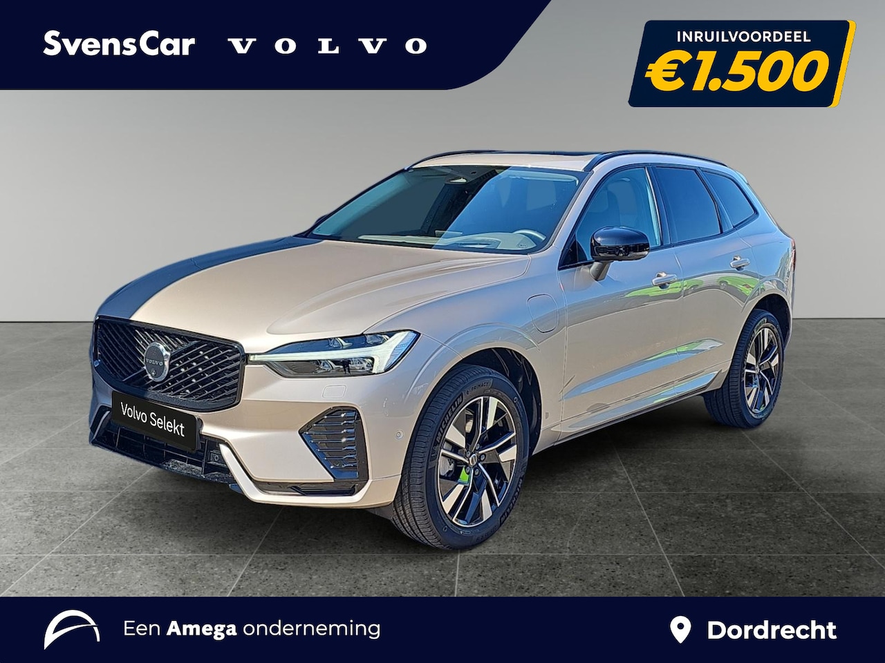 Volvo XC60 - 2.0 T8 Plug-in hybrid AWD Plus Dark | Head Up Display | Harman / Kardon Audio | Panoramada - AutoWereld.nl