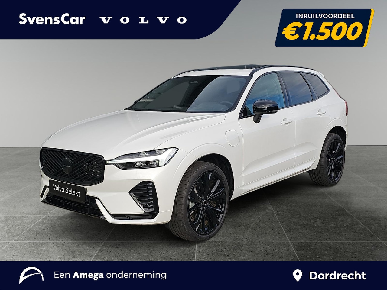 Volvo XC60 - 2.0 T6 Plug-in hybrid AWD Plus Black Edition | Panoramadak | Stoelverwarming | Sportstoele - AutoWereld.nl