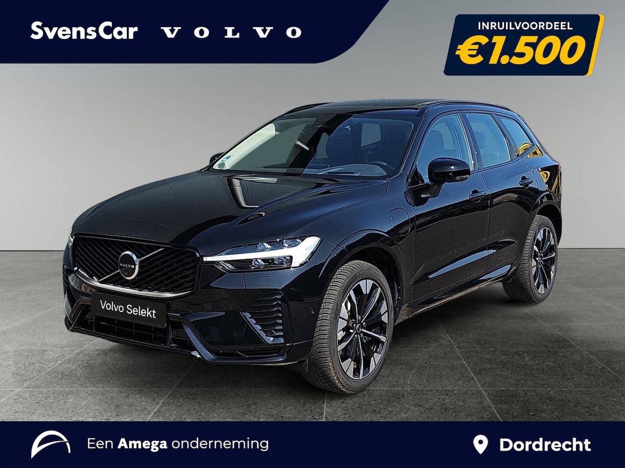 Volvo XC60 - 2.0 T6 Plug-in hybrid AWD Ultra Dark | Facelift model | Trekhaak | Panoramadak | 360 camer - AutoWereld.nl