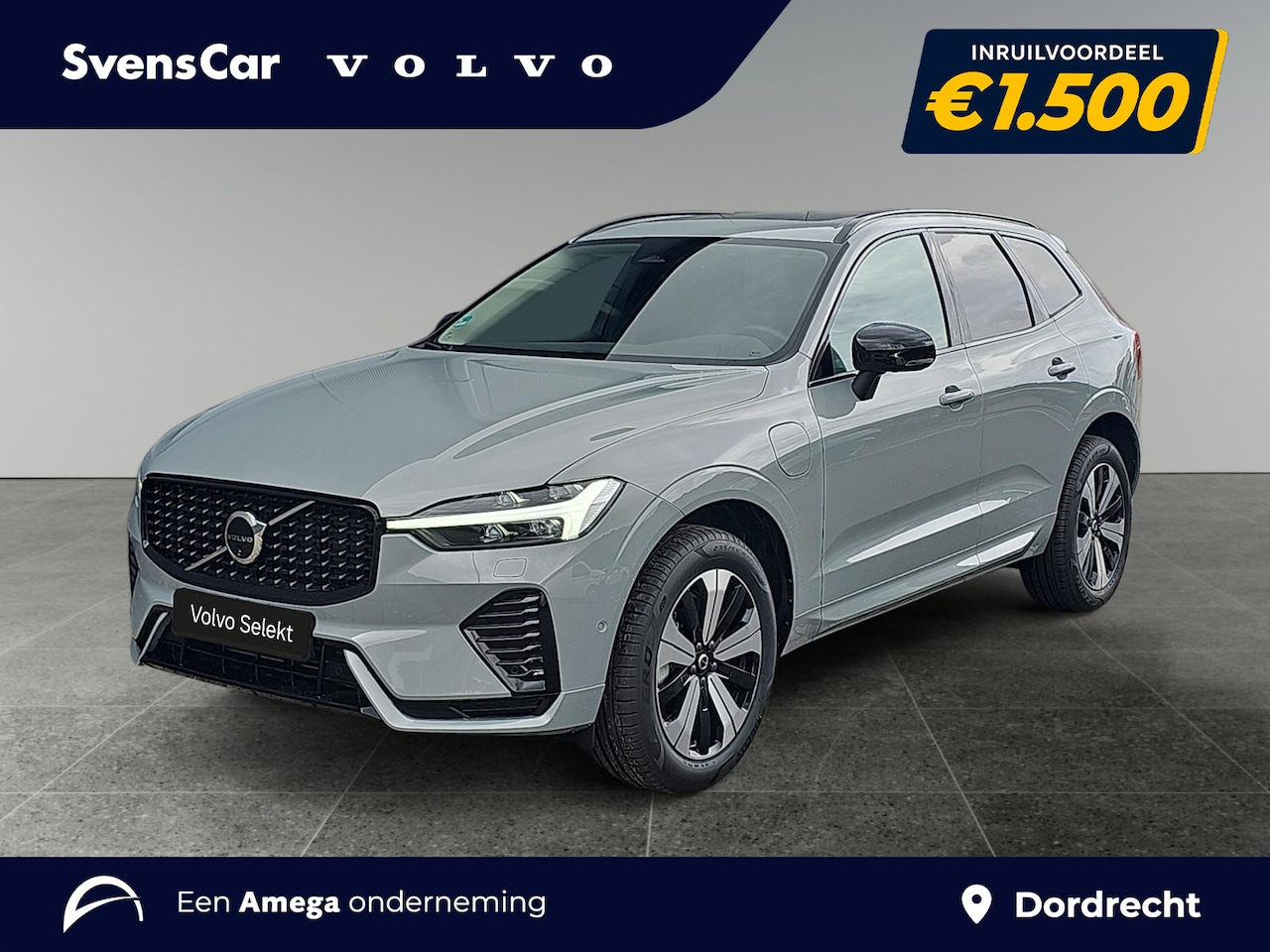 Volvo XC60 - 2.0 T6 Plug-in hybrid AWD Plus Dark | 360 camera | Panoramadak | Getint glas | Stuurverwar - AutoWereld.nl
