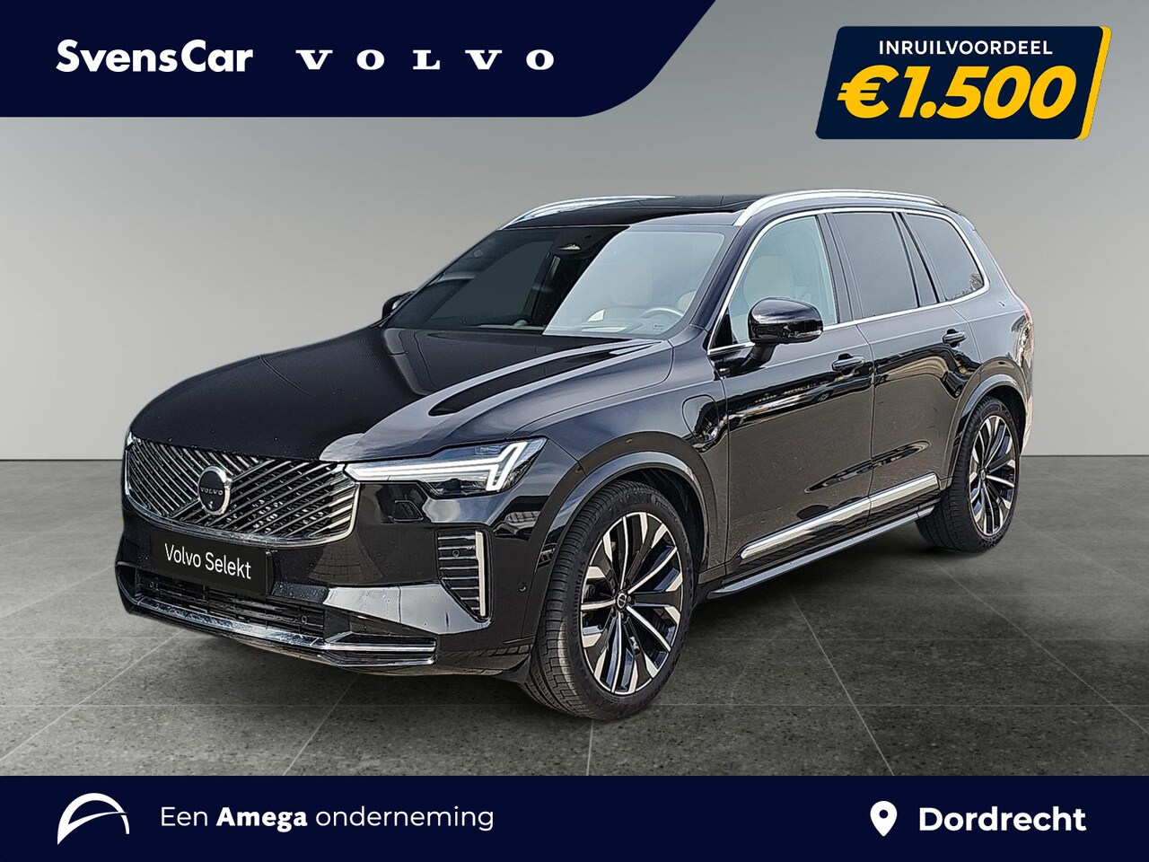 Volvo XC90 - 2.0 T8 Plug-in hybrid AWD Ultra Bright | Luchtvering | Bowers & Wilkins Audio | Geventilee - AutoWereld.nl
