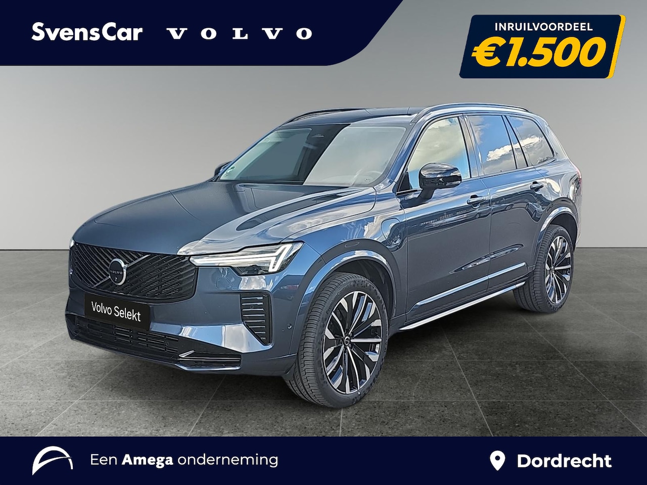Volvo XC90 - 2.0 T8 Plug-in hybrid AWD Plus Dark | 360 graden camera | Harman/Kardon | Stoelverwarming - AutoWereld.nl
