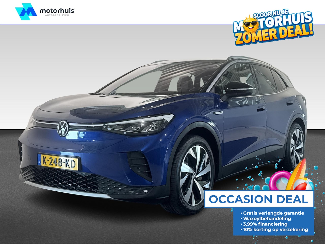 Volkswagen ID.4 - First 77 kWh 3 fasen | Apple Carplay | Android Auto - AutoWereld.nl
