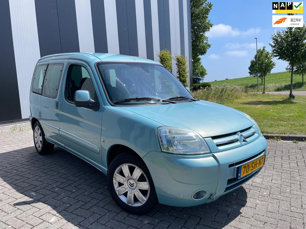 Citroën Berlingo - 1.6i Multispace Attraction Airco-Cruise-2x Schuifdeur-Trekhaak - AutoWereld.nl