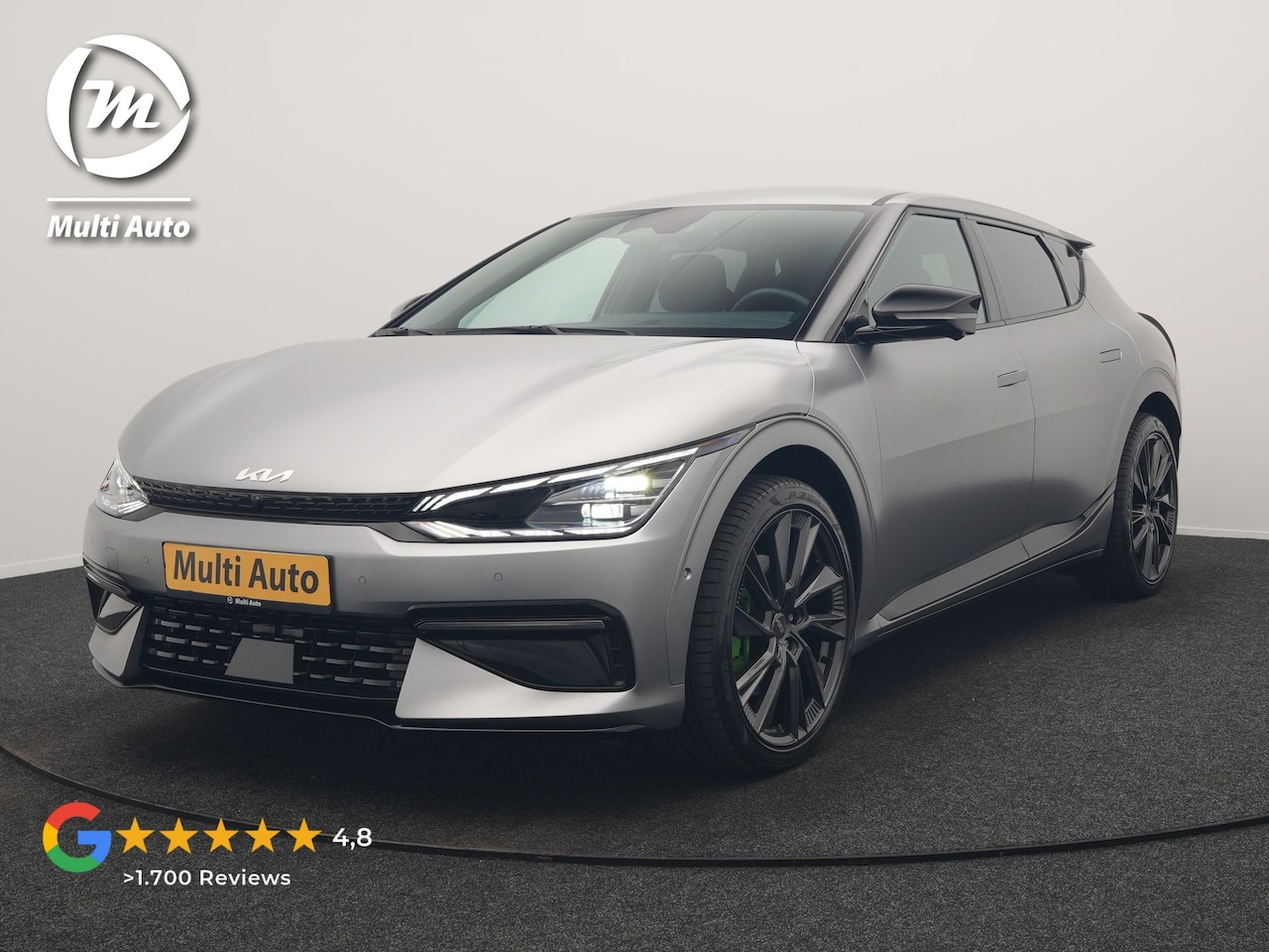Kia EV6 - GT-Line AWD 77.4 kWh 325pk Dealer O.H. | Adaptive Cruise | Head Up | 360 Camera | Alcantar - AutoWereld.nl