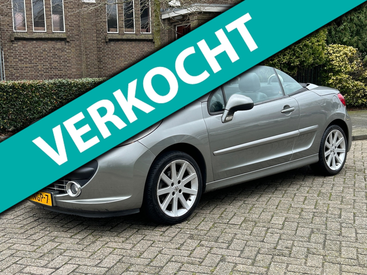 Peugeot 207 CC - 1.6-16V T Sport 2008 leer! stoelverwarming! pdc! cruise control! youngtimer! weinig km’s! - AutoWereld.nl
