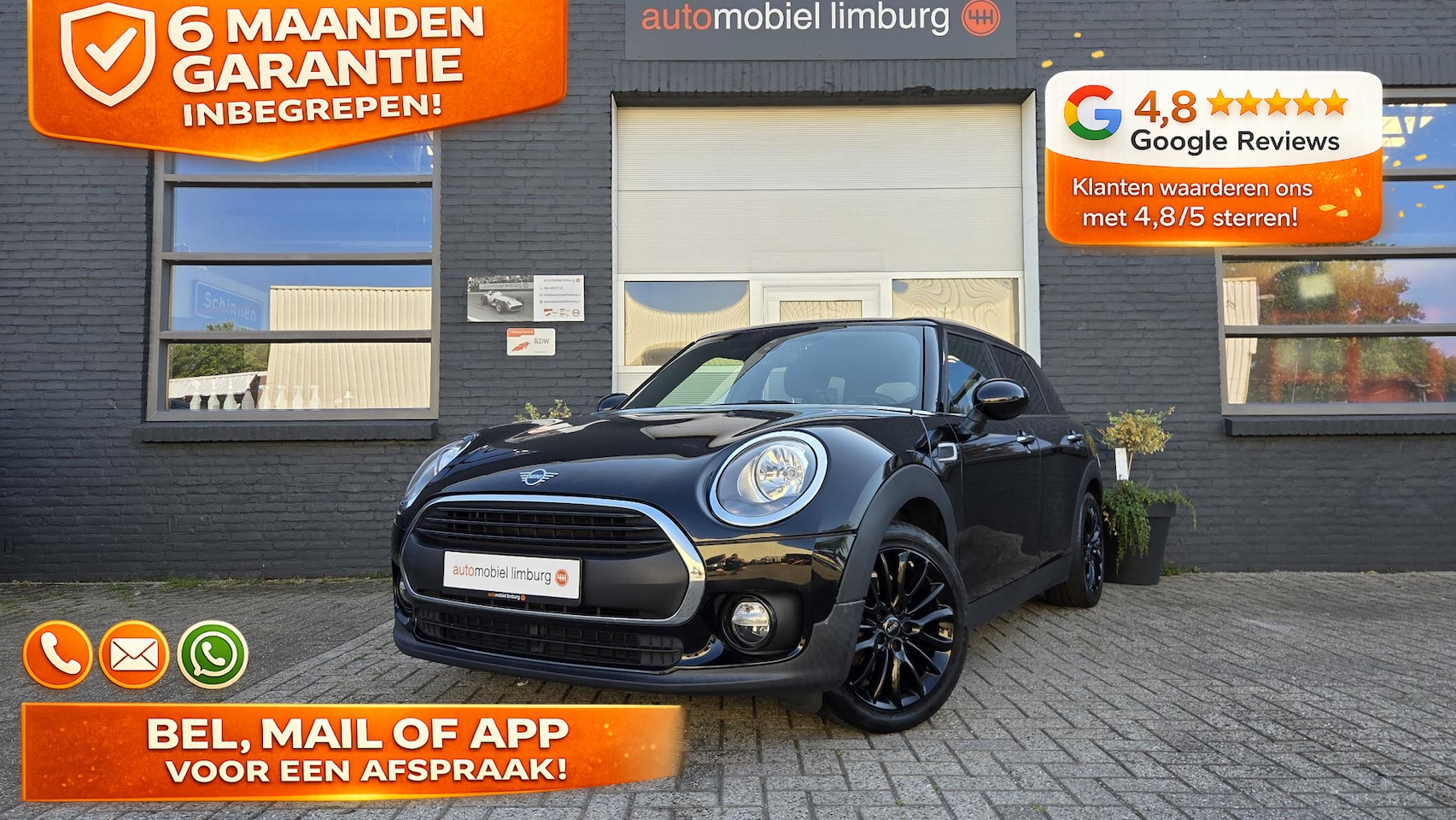 MINI Clubman - 1.5 One Pepper | NAVIGATIE | PDC | BLUETOOTH | 17" SPOKE - AutoWereld.nl