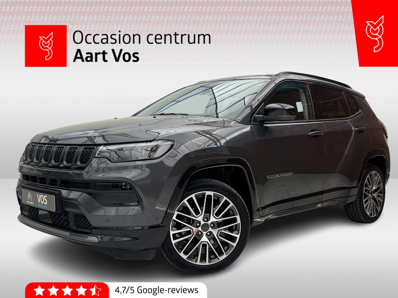 Jeep Compass - 1.5T e-Hybrid 130 Summit | Keyless | Elektrische verstelbare stoelen | Adaptive Cruise Con - AutoWereld.nl
