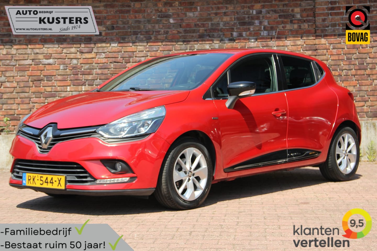 Renault Clio - 0.9 TCe Limited Cruise control| Airco| Navigatie - AutoWereld.nl