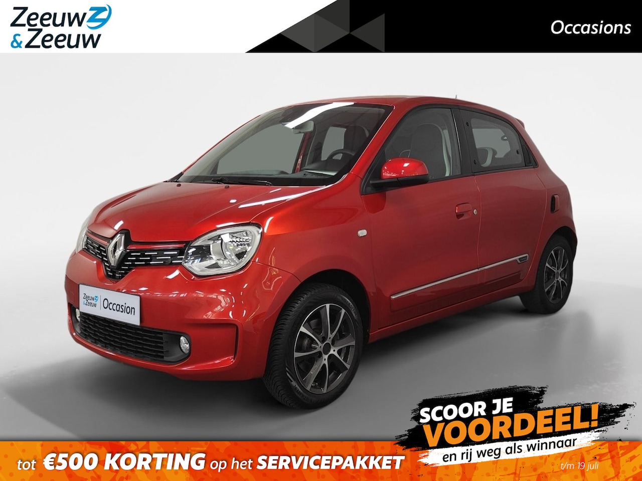 Renault Twingo - 0.9 TCe Intens AUTOMAAT NAVI APPLE CARPLAY ANDROID AUTO LM VELGEN 5 DEURS ZEER LEUKE AUTO - AutoWereld.nl