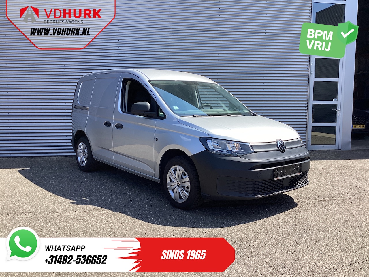 Volkswagen Caddy Cargo - 1.5 TSI 115 pk BENZINE Carplay/ Camera/ Airco/ DAB - AutoWereld.nl