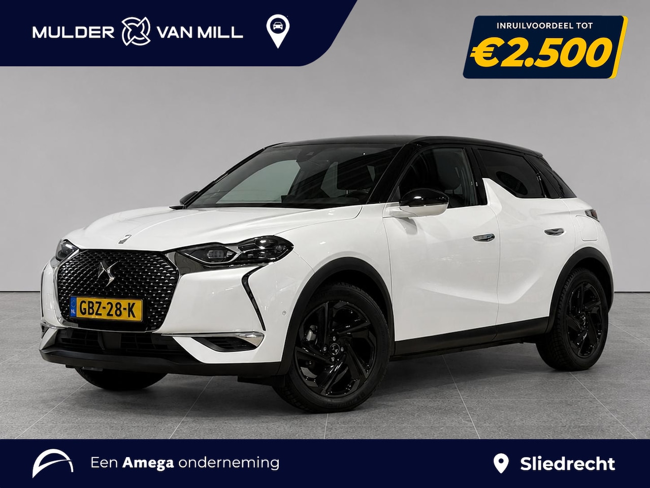 DS 3 Crossback - Grand Chic Opera EV 50kWh 136pk | DS MATRIX LED | SMART KEYLESS | ZWART LEDER | TWO-TONE | - AutoWereld.nl