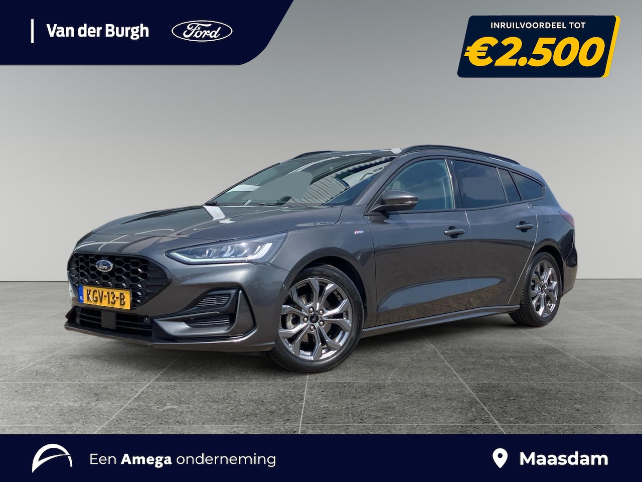 Ford Focus Wagon - ST-Line 1.0 EcoBoost Hybrid 155pk PowerShift Automaat - WinterPack - Driver Assistance Pac - AutoWereld.nl