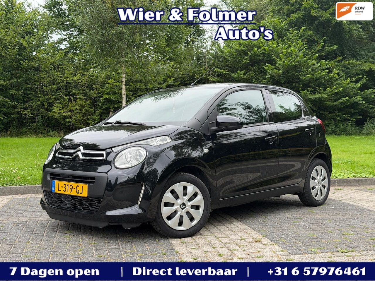 Citroën C1 - 1.0 VTi Millenium | Carplay | Camera | 5 drs | Airco - AutoWereld.nl
