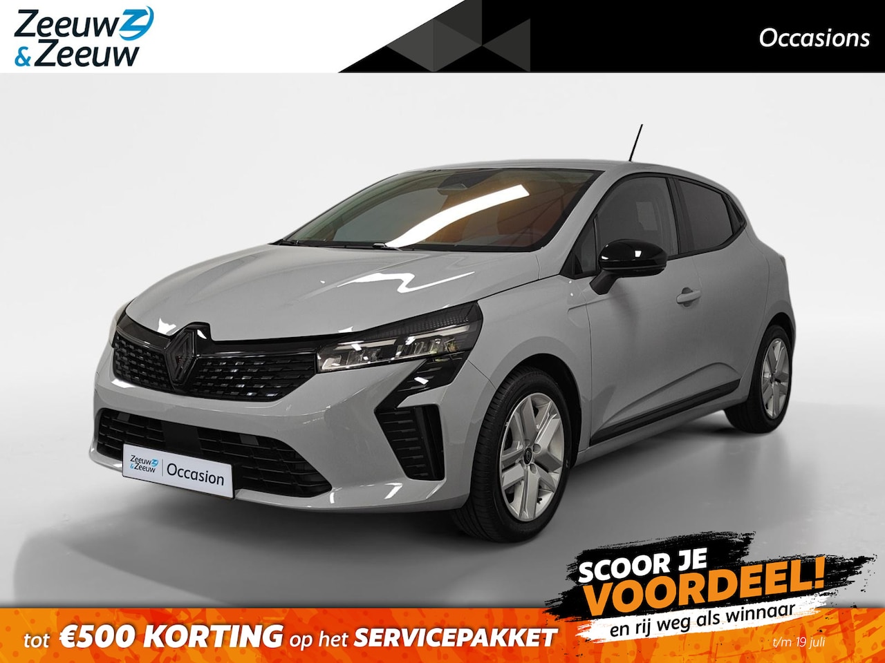 Renault Clio - 1.6 E-Tech Full Hybrid 145 evolution AUTOMAAT NAVI AIRCO CAMERA PARKEERSENSOREN APPLE CARP - AutoWereld.nl