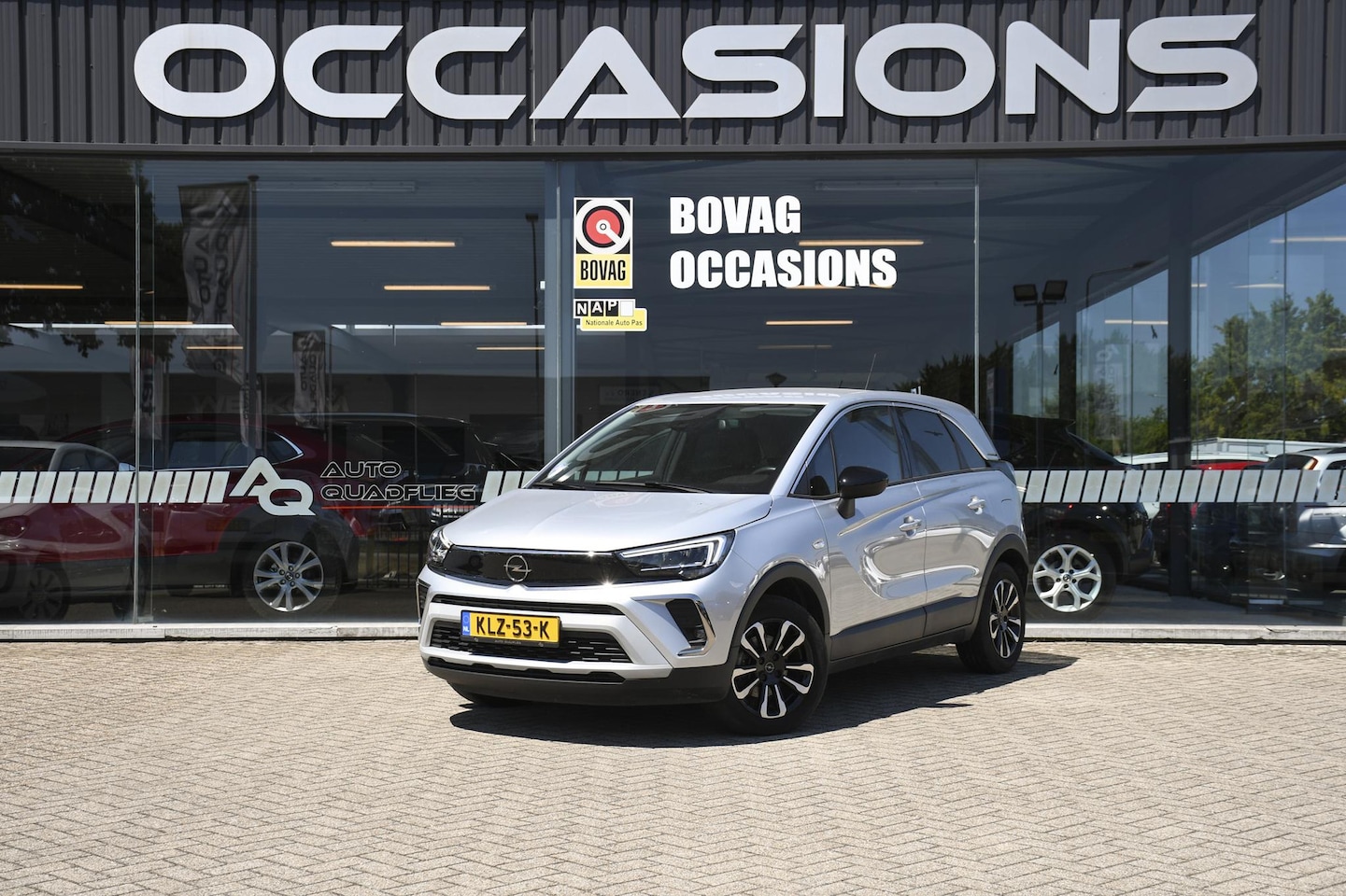Opel Crossland - 1.2 Turbo Elegance APPLE CARPLAY/ NAVIGATIE/ DAB - AutoWereld.nl