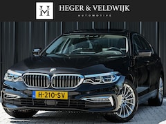 BMW 5-serie - 530e iPerformance High Executive | Panoramadak | HUD | 360 Camera | HIFI | Ambiance Interi