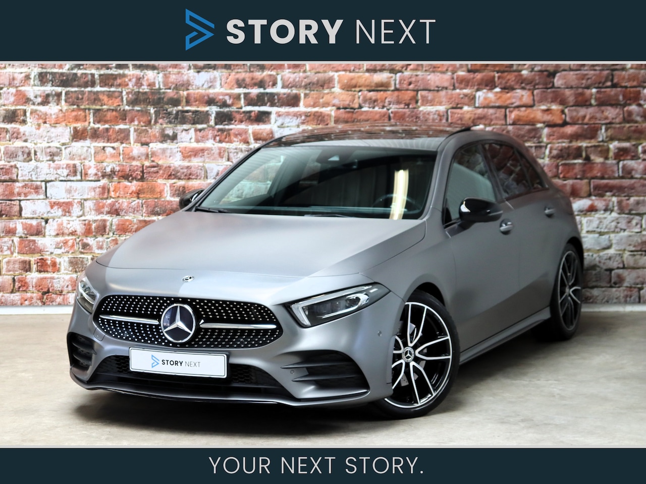 Mercedes-Benz A-klasse - 220 Launch Edition Premium Plus Automaat / AMG Line / Panoramadak / Lichtpakket / Burmeste - AutoWereld.nl