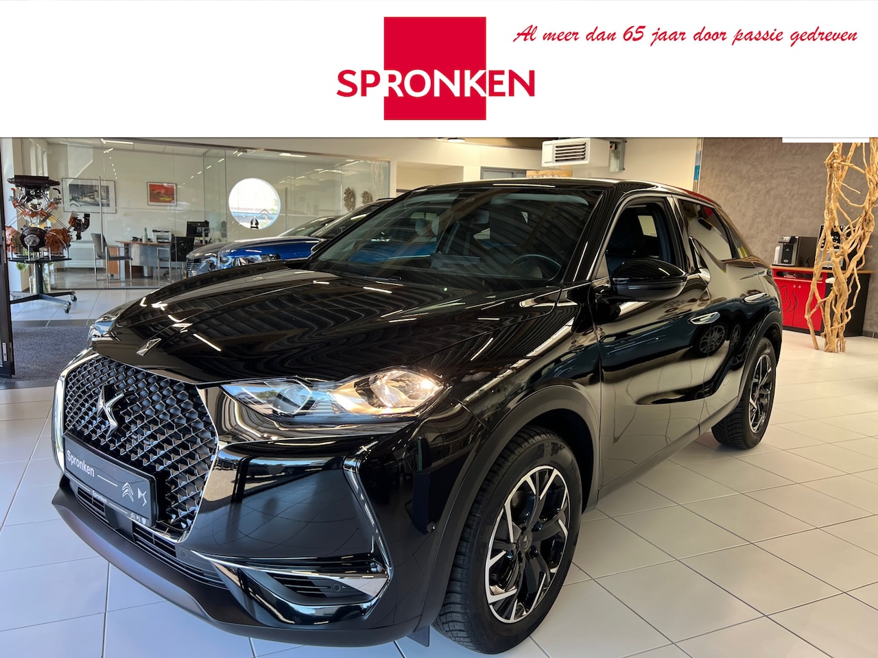 DS 3 Crossback - 1.2 PureTech Rivoli Navi-Camera-Leder-Keyless-Dodehoek sensor - AutoWereld.nl