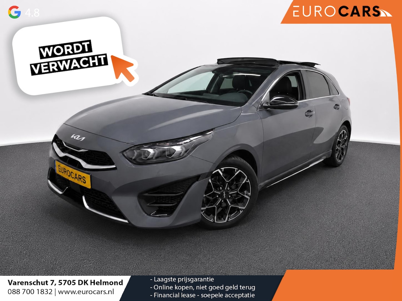 Kia Cee'd - Ceed 1.0 T-GDi GT-Line Panoramadak Navigatie Apple Carplay Android Auto Camera Parkeerhulp - AutoWereld.nl