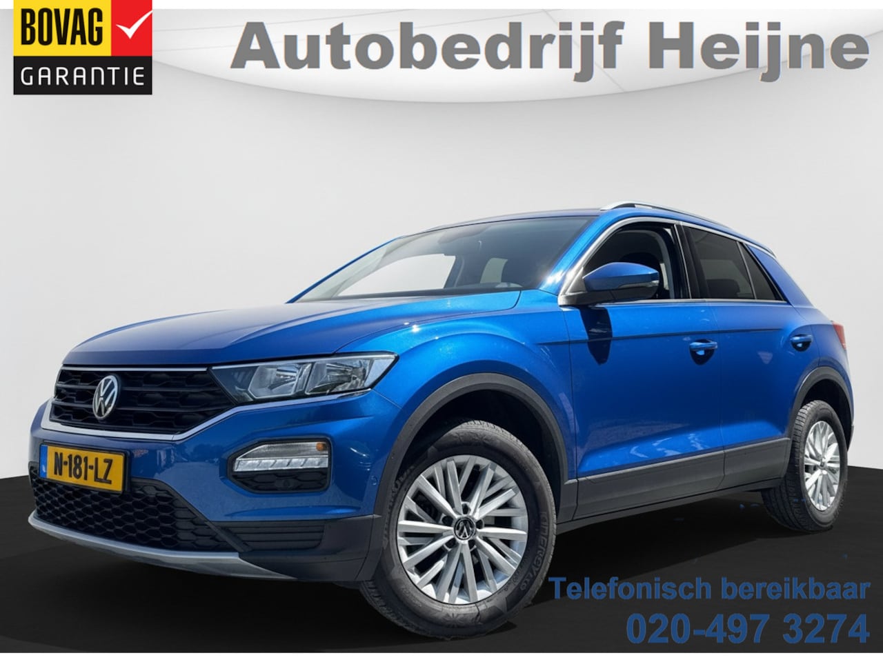 Volkswagen T-Roc - 1.5 TSI DSG BUSINESS ACC/CARPLAY/TREKHAAK - AutoWereld.nl