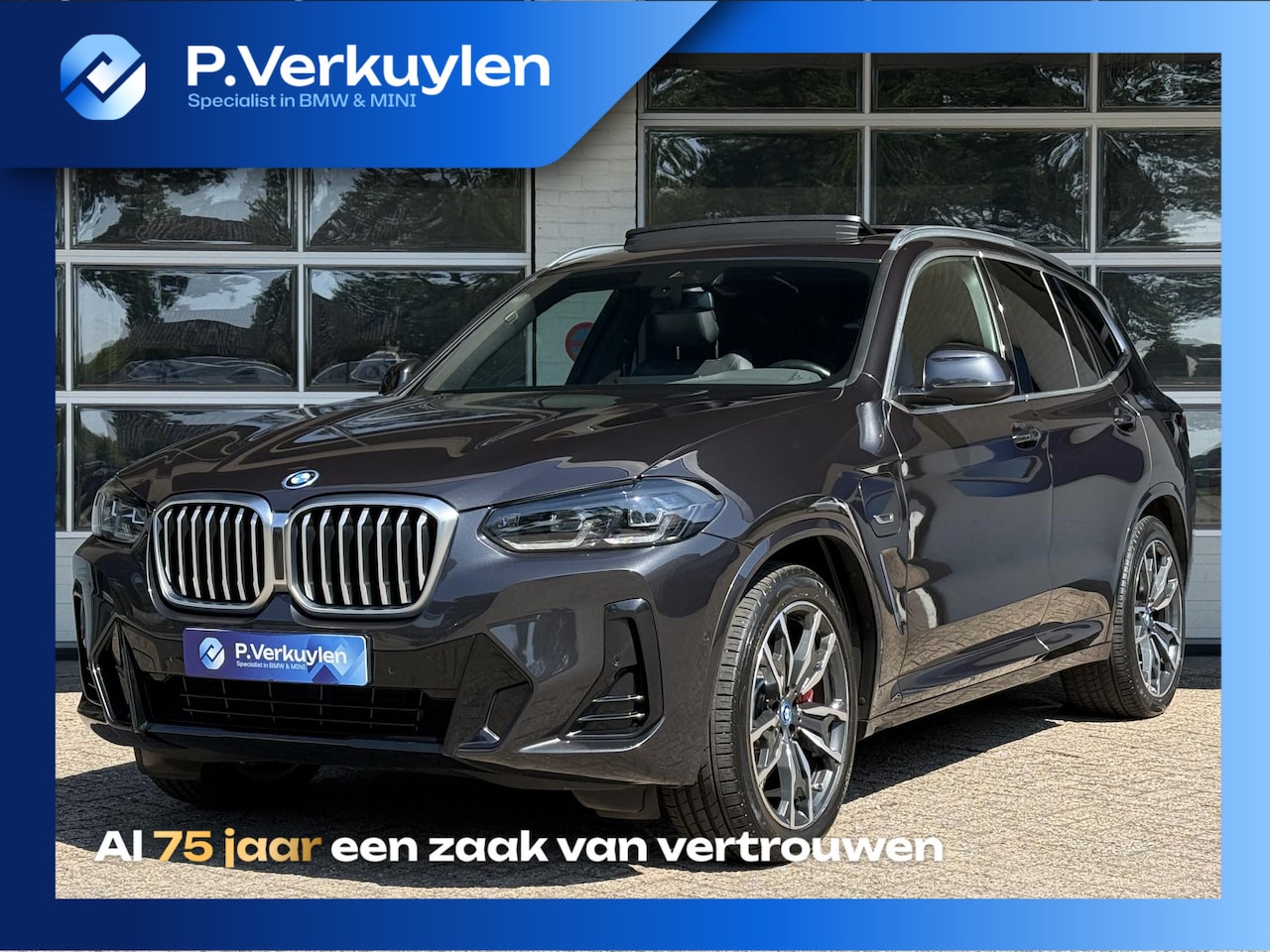 BMW X3 - xDrive30e M SPORT | SPORTREMMEN ROOD | PANORAMA | TREKHAAK | ADAPTIEF ONDERSTEL | CAMERA | - AutoWereld.nl