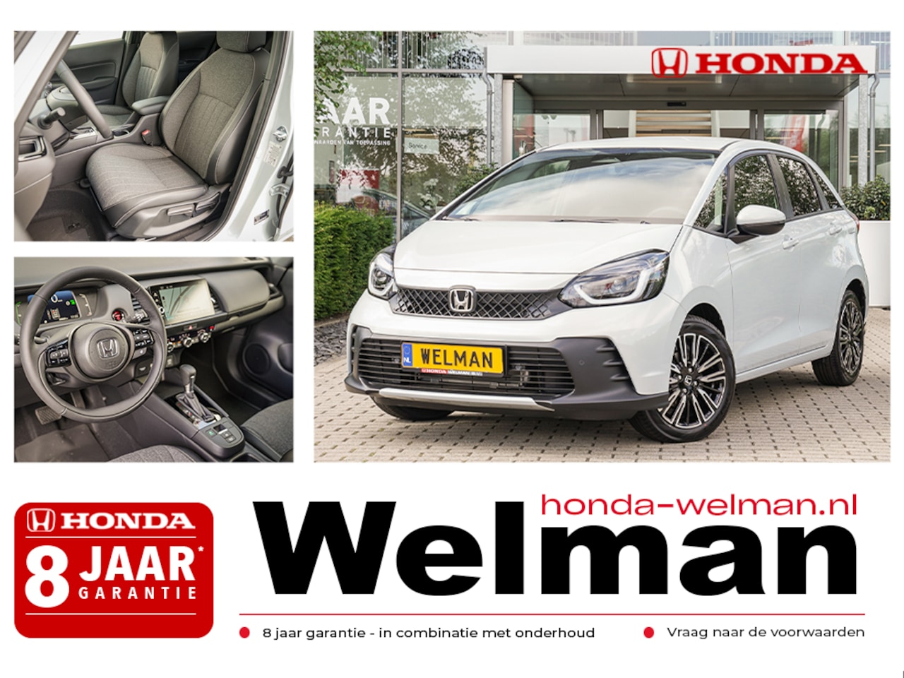 Honda Jazz - 1.5i e:HEV ADVANCE - NIEUW - 122 PK - FULL HYBRID - AUTOMAAT - AutoWereld.nl