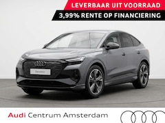 Audi Q4 Sportback e-tron - S edition 63 kWh 204 pk | Techniekpakket plus | Optiekpakket zwart-glanzend | S line leder