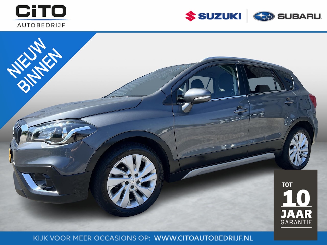 Suzuki S-Cross - 1.0 Boosterjet Exclusive Automaat | Trekhaak | All Season Banden | Apple Carplay & Android - AutoWereld.nl