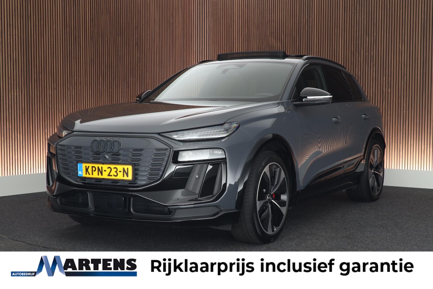 Audi Q6 e-tron - 388pk S edition quattro 100 kWh Panoramadak B&O 360Camera Luchtvering Matrix HUD Keyless S - AutoWereld.nl