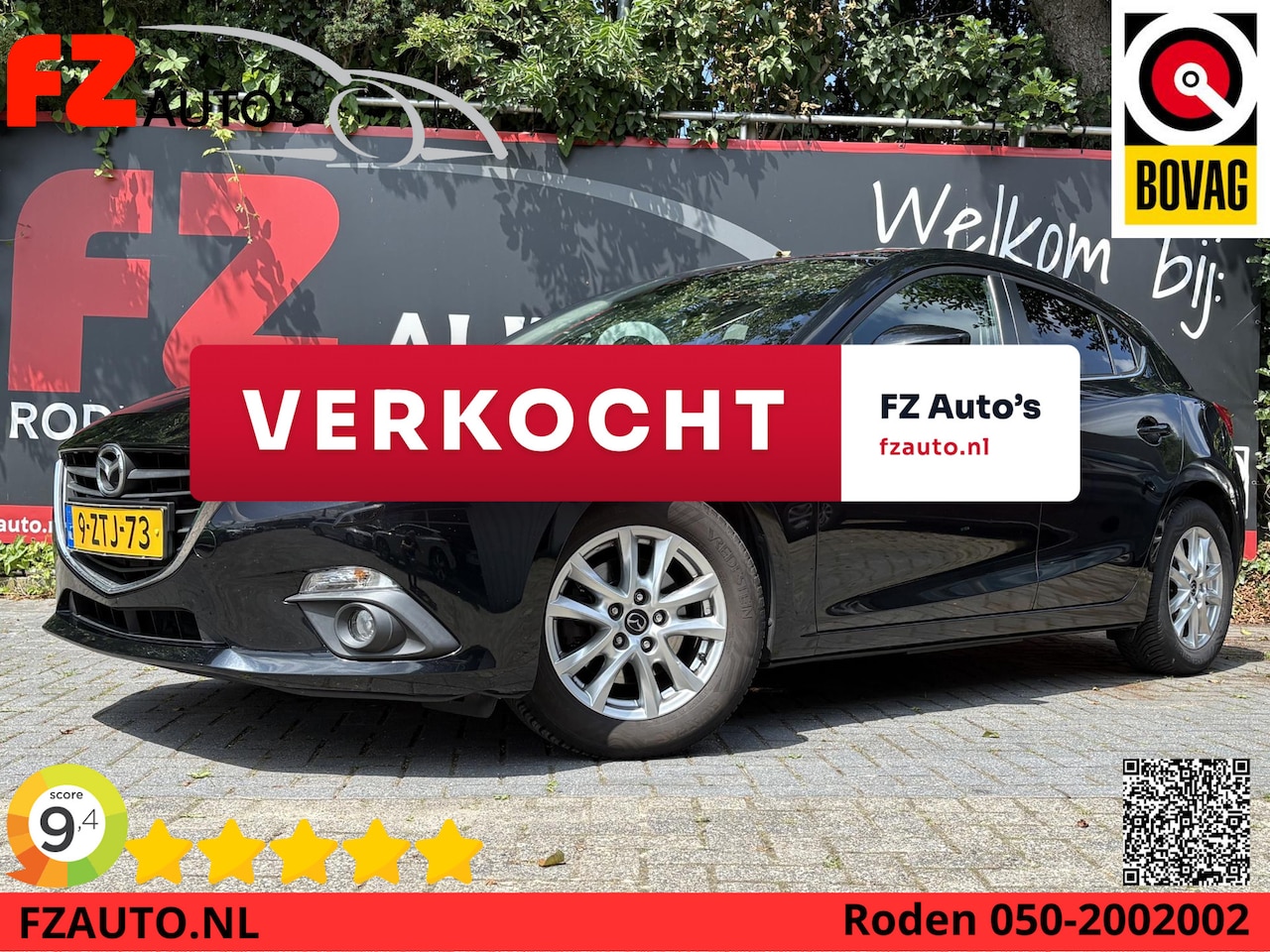 Mazda 3 - 2.0 TS+ - Navigatie - Climate Controle - Trekhaak - Parkeersens A - AutoWereld.nl
