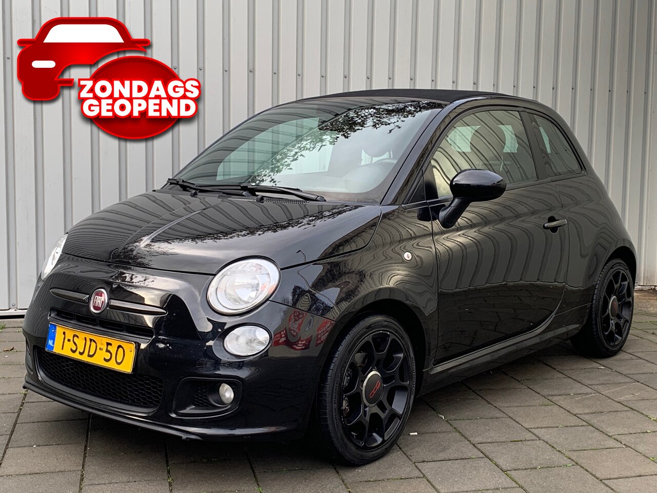 Fiat 500 C - 0.9 TwinAir Rock|Cabrio|Airco|Leder| - AutoWereld.nl