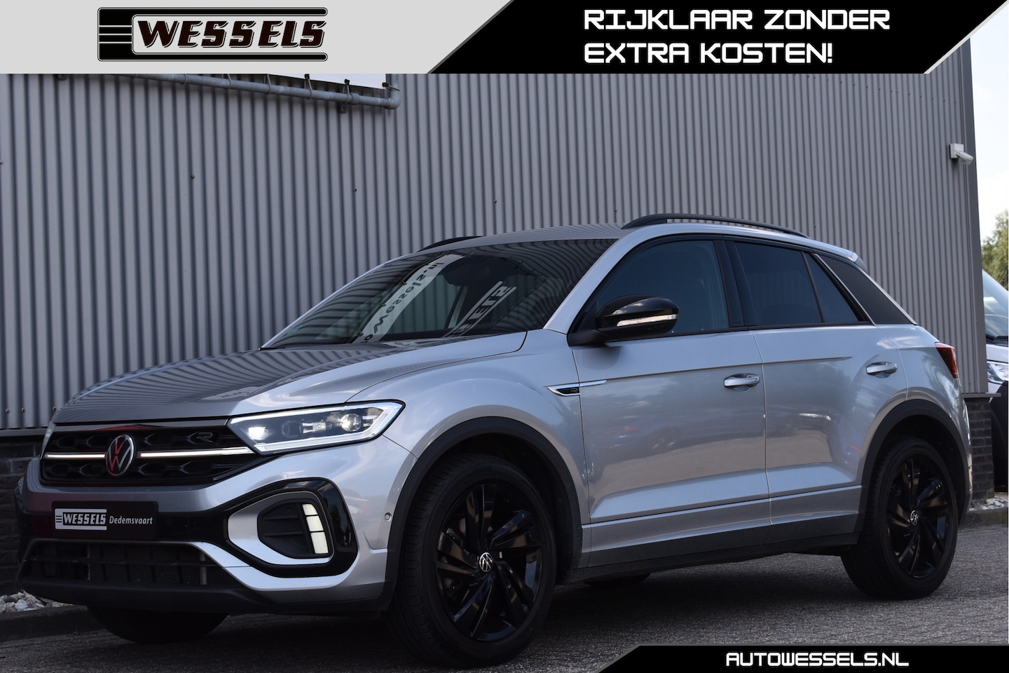 Volkswagen T-Roc - 1.5 TSI R-Line Black Style IQ Light, Afn. trekhaak Virtual cockpit, Adaptive cruise, Stoel - AutoWereld.nl