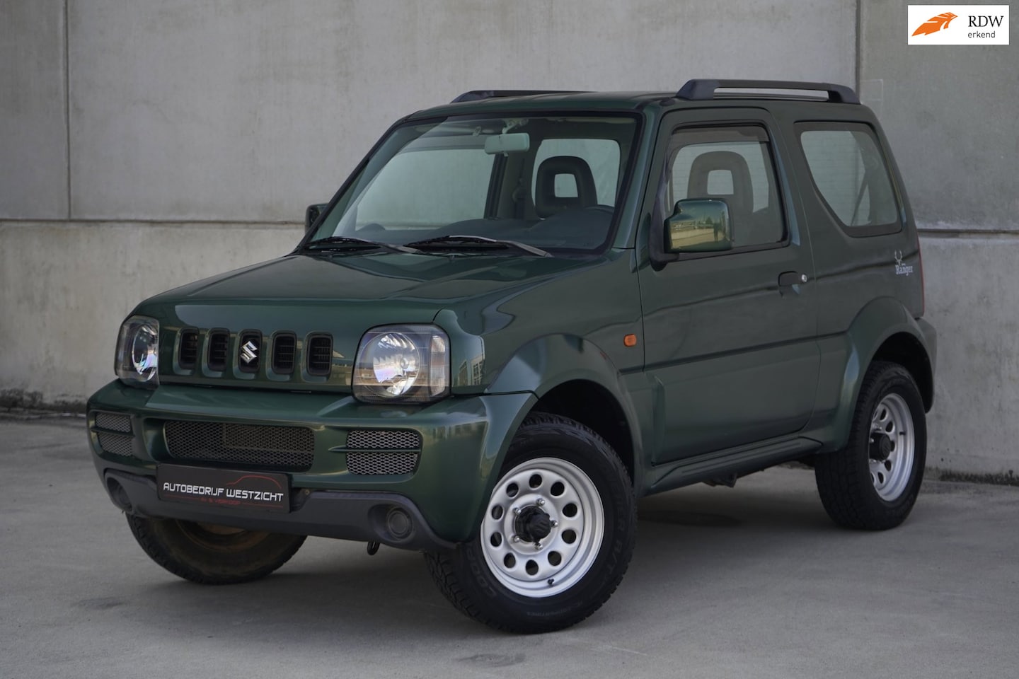 Suzuki Jimny - 1.3 Ranger, Groen, Trekhaak, Dealer onderhouden! - AutoWereld.nl