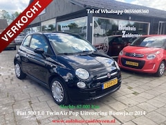 Fiat 500 - TWIN AIR 60 Pop Airco Boekjes