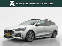 Ford Focus Wagon - 1.0 EcoBoost Hybrid ST Line X | Navi | Trekhaak | Panodak | All